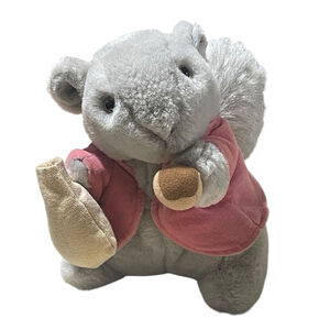 Eden Beatrix Potter Timmy Tiptoes Squirrel Plush 100 Anniversary Frederick Warne
